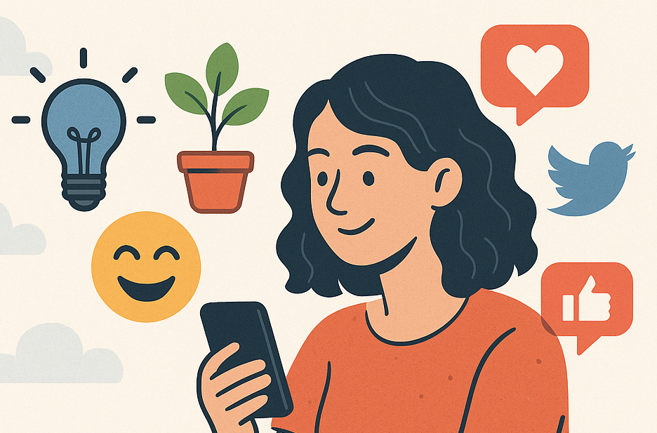 Think, Grow, & Laugh: My Philosophy of Social Media Use